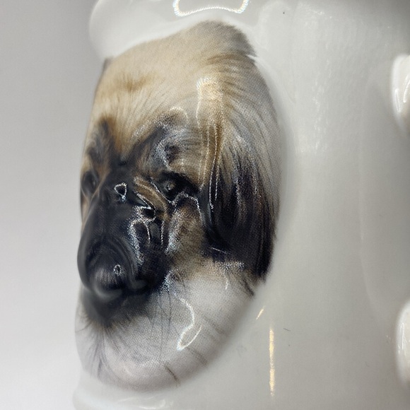 Vintage XPRES Best‎ Friend Originals Pekingese 3D Mug Cup Barbara Augello 1999 - Picture 2 of 9